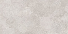 Керамогранит Mei State (16885) листья серый ректификат 44,8x89,8