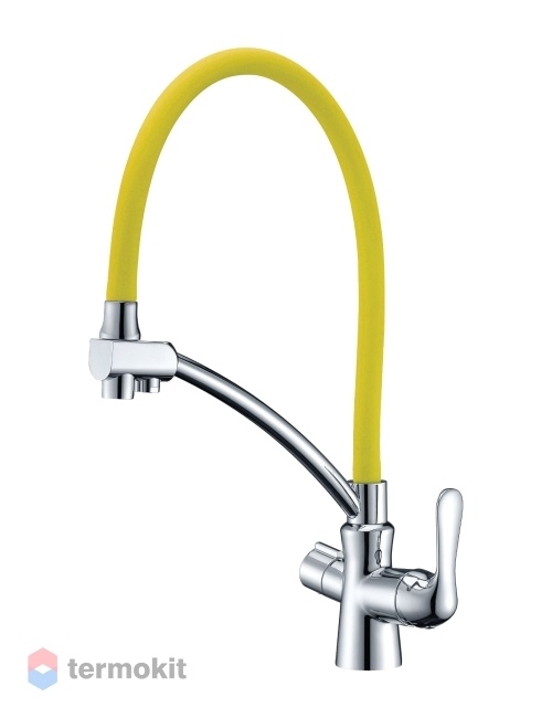 Смеситель для кухни Lemark Comfort 225 LM3070C-Yellow