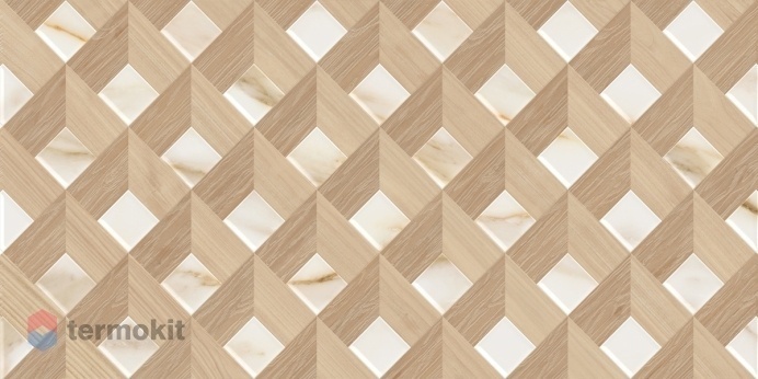 Керамическая плитка Azori Rustic Trellis настенная 31,5х63