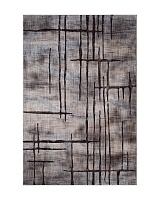 Ковёр Merinos Sierra 300x500 прямоугольный тёмно-бежевый/синий D717