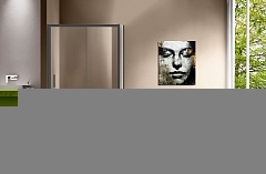 Душевой уголок Vincea Garda 1900x1100x800 вороненая сталь VSR-1G8011CLGM