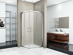 Душевой уголок Good Door Infinity 1850x1200x800 хром ИН00092