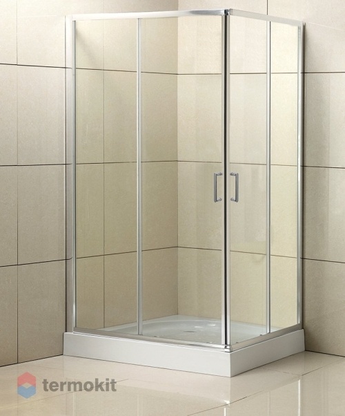 Душевой уголок BelBagno UNO 1950х1200х900 хром UNO-195-RH-2-120/90-C-Cr