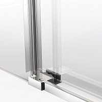 Душевой уголок Vincea Stella 2000x1200x900 (стекло янтарь) черный VSR-1ST9012GSB