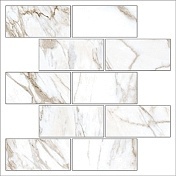 Керамогранит Kerranova Marble Trend Мозаика K-1001/MR/m13/30,7х30,7