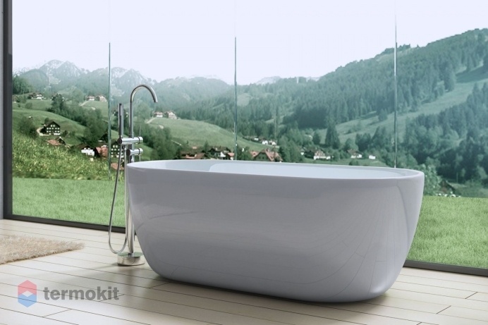 Акриловая ванна ART&MAX 1500x750 белый глянец AM-518-1500-780