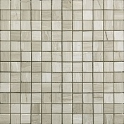 Мозаика Caramelle Mosaic Pietrine 4mm Travertino Silver Pol (2,3x2,3) 29,8x29,8