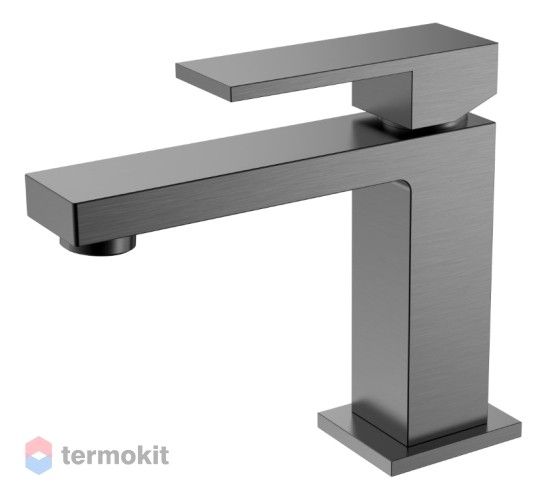 Смеситель для раковины Boheme Qubic Matt Gun Metal 471-GM