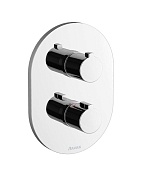 Встраиваемый термостатический смеситель для ванны и душа Ravak Chrome CR 063.00 X070094