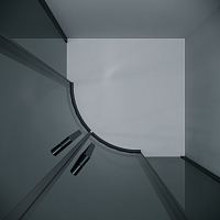 Душевой уголок Grossman Classic 1950x1000x1000 (тонированное стекло) черный матовый 301.K33.04.1010.21.10