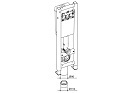Инсталляция BELBAGNO для подвесного унитаза BB003-30