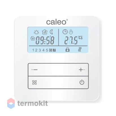 Терморегулятор встраиваемый Caleo C950 белый