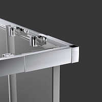 Душевой уголок Vincea Rapid 1900x900x900 хром (текстурное) VSS-3R80x90MT