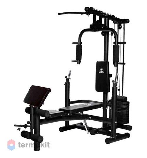 Силовой комплекс со скамьей DFC Homegym D854