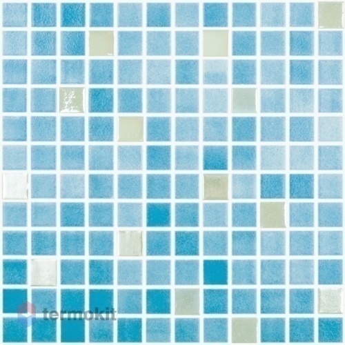 Мозаика Стеклянная Vidrepur Mixed № 501(90%)/412 Fg(10%) (на сетке) 31,7x31,7