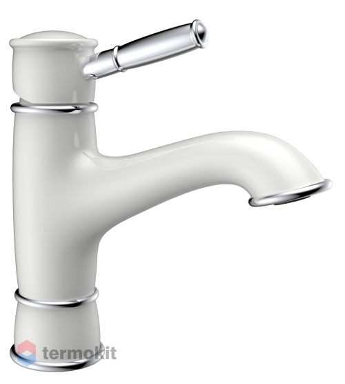 Смеситель для раковины AltroBagno Beatrice белый Beatrice Duo 0129 Bi