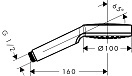 Ручной душ Hansgrohe Crometta 26333400