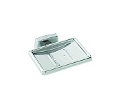Мыльница NOFER Classic хром матовый 09044.S
