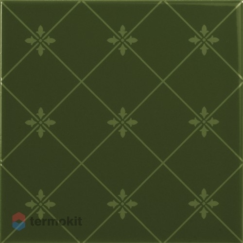 Керамическая плитка Almera Noblesse Delis Verde Botella Настенная 20x20