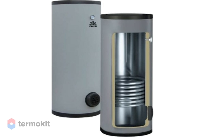 Бойлер косвенного нагрева GEKON INOX HWB 200 1HE 30 кВт напольный 200л ...