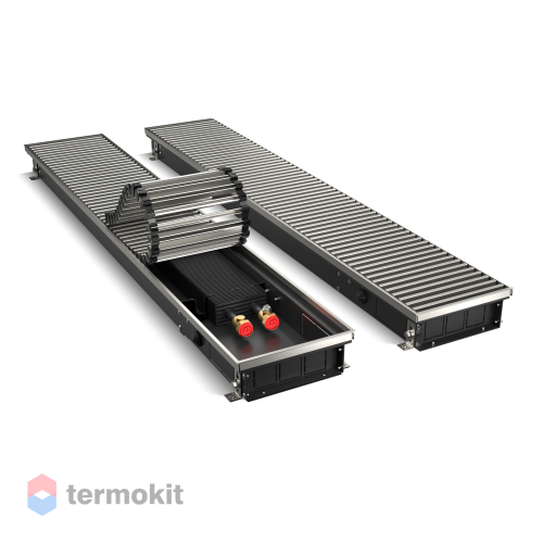 Внутрипольный конвектор Royal Thermo ATRIUM-90/200/1000-DG-U-NA с естественной конвекцией