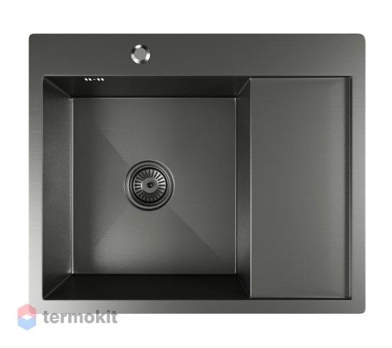 Мойка для кухни Mixline Pro L черный графит 552926