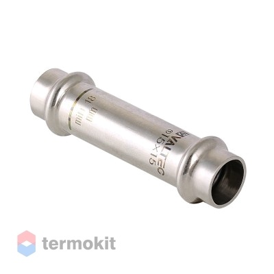 Фитинг из нержавеющей стали - муфта надвижная Valtec 54 х 54 мм