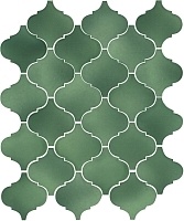 Керамическая плитка Kerama Marazzi Арабески Майолика 65008 зеленый настенная 26x30