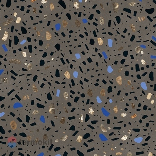 Керамогранит Fioranese Ghiaia Mini Grafite nat 60x60