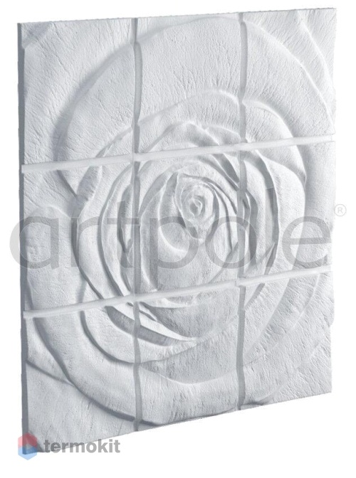 Гипсовая Панель Artpole Platinum глянец Rose панно 180x180