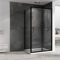 Душевой уголок ABBER Schwarzer Diamant 1900x1200x500 черный AG30120B5-S50B5