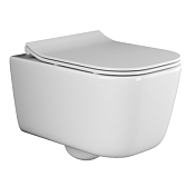 Унитаз подвесной Ceramica Nova NEW DAY с сиденьем микролифт CN3005