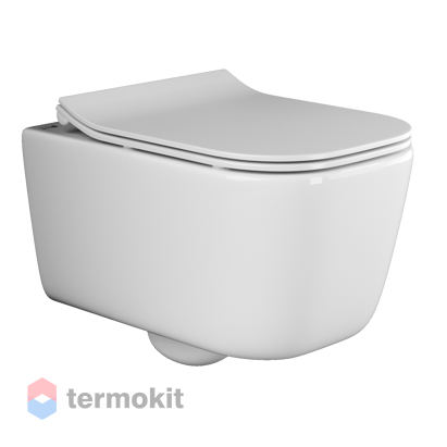 Унитаз подвесной Ceramicanova NEW DAY с сиденьем микролифт CN3005