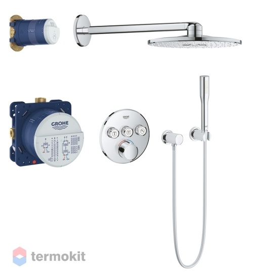 Душевой комплект скрытого монтажа Grohe SmartControl 34709000