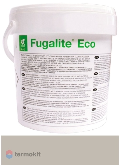 Затирка Kerakoll Fugalite Eco эпоксидная 45 Limestone (3 кг ведро)