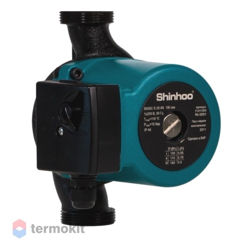 Циркуляционный насос Shinhoo BASIC S 25-8S 180 1x230V
