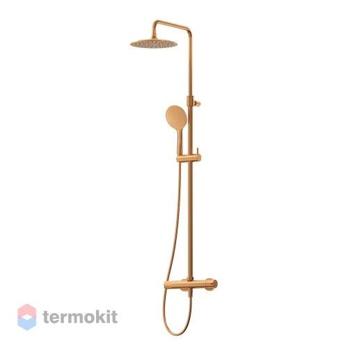 Душевая система Cezares Leaf телескопическая Sunset LEAF-CDA-25-L-SS
