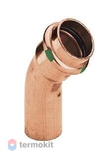 Viega медный отвод 45 градусов 54 НВ Profipress