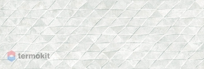 Керамическая плитка Peronda Downtown White Triangle SP R Настенная 33,3x100