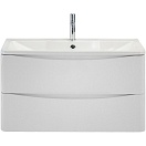 Тумба под раковину BelBagno ACQUA 80 подвесная Bianco Lucido ACQUA-800-2C-SO-BL