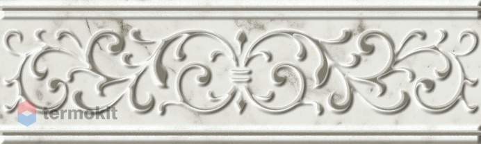 Керамическая плитка Италон Charme Extra 600090000447 Carrara Listello Empire бордюр 7,2х25