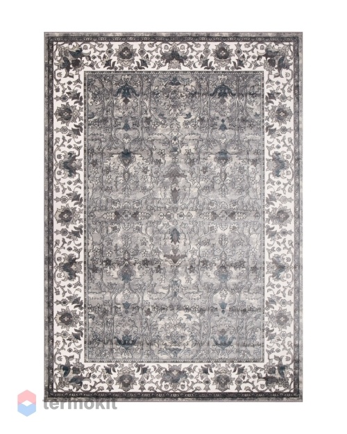Ковёр Merinos Serenity 200x290 прямоугольный серый/бежевый D741