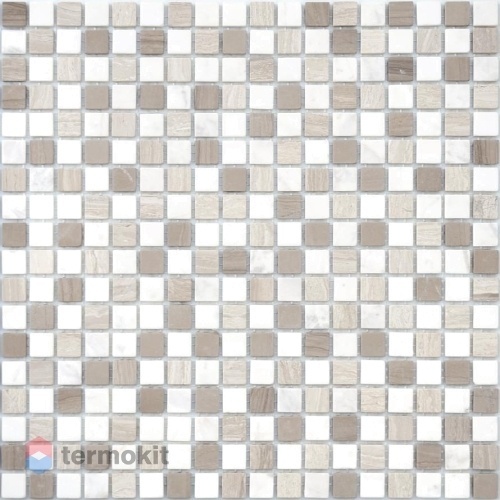 Мозаика Caramelle Mosaic Pietrine 4mm Pietra Mix 3 Mat (1,5x1,5) 30,5x30,5