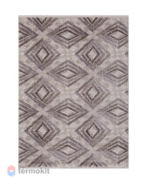 Ковёр Merinos Morocco 80x140 прямоугольный бежевый/пурпурный D855
