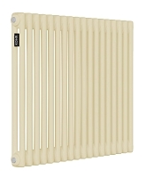 Стальной трубчатый радиатор Kohr Heim 2057/18 секций с боковым подключением 3/4 RAL1015