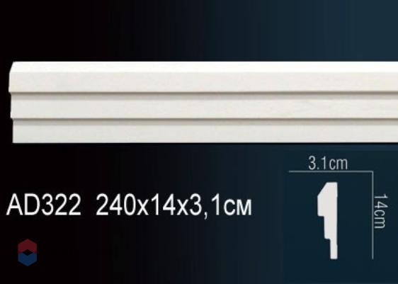 Молдинг Perfect гладкий AD322