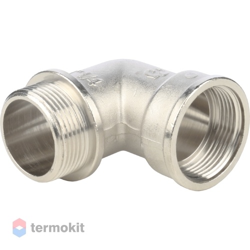 STOUT Угольник с упором ВН 1 1/4" никелированный
