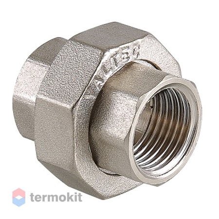 Valtec Фитинг резьбовой муфта разъемная ВВ 1 1/4"