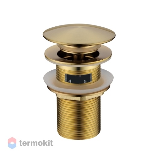 Донный клапан Boheme клик-клак matt gold 612/2-MG