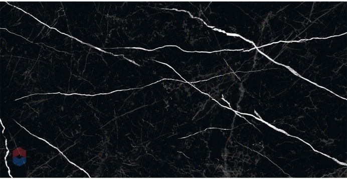 Керамогранит Staro Palacio Nero Marquina High Gloss 60x120